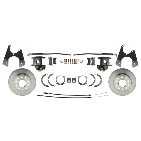 disc brake conversion kit for 1955-1968 gm-1955-1968-full-size-10-12-bolt-disc-brake-kit-w-e-brake-dbk1012fs MBM