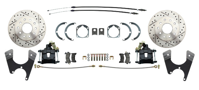 brake caliper stainless steel steel black disc brake gm-55-68-10-12-disc-brake-w-e-brake-slotted-rotor-black-dbk1012fslxb MBM