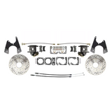 disc brake conversion kit for 1964-1972 Chevy El Camino x-10-12-bolt-disc-brake-w-e-brake-drilled-slotted-dbk1012lx MBM