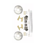 disc brake conversion kit for 1963-1987 Chevy C10 stainless steel steel disc brake drum brake fits-1963-87-c10-truck-rear-5-lug-drilled-slotted-disc-brake-kit-dbk1012trk-5lx MBM