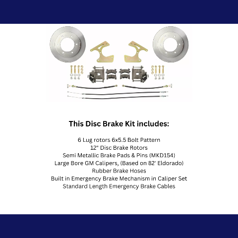 disc brake conversion kit for 1963-1987 Chevy C10 disc brake drum brake universal fits-1963-1987-chevy-c10-truck-rear-6-lug-standard-disc-brake-kit-dbk1012trk MBM