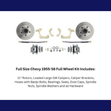 disc brake conversion kit for 1955-1958 Chevy fits-1955-1958-gm-full-size-standard-disc-brake-kit-dbk5558 MBM