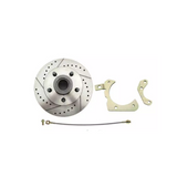disc brake conversion kit for 1955-1958 Chevy black disc brake fits-1955-58-gm-full-size-disc-brake-kit-drilled-slotted-rotors-black-dbk5558lxb MBM