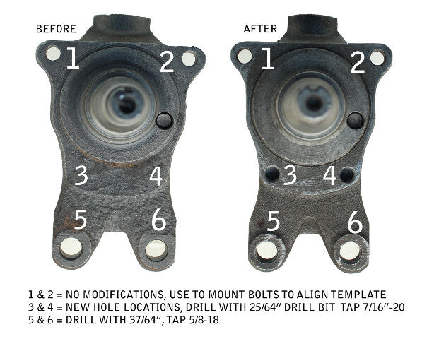 Fits 1959-1971 Early Model Dodge D100 Power Disc Brake Kit DBK5771- MPDC-200