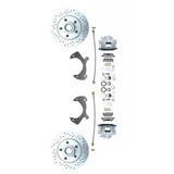 disc brake conversion kit for 1957-1972 Ford stainless steel steel disc brake fits-1957-1972-full-size-ford-disc-brake-kit-w-drilled-slotted-rotor-dbk5772lx MBM