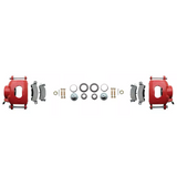 disc brake conversion kit for 1959-1964 Chevy Impala stainless steel steel disc brake fits-1959-1964-gm-full-size-disc-brake-kit-drilled-slotted-rotors-red-dbk5964lxr MBM