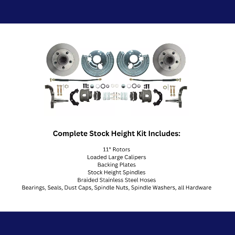 disc brake conversion kit for 1962-1972 Dodge Road Runner stainless steel steel disc brake fits-1962-1972-mopar-b-e-body-standard-front-disc-brake-conversion-kit-dbk6272 MBM