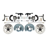 brake caliper for 1962-1972 Dodge disc brake fits-62-72-mopar-a-front-disc-converison-slotted-w-bolt-5x4-5-dbk6272a-45-lx MBM