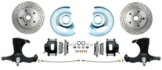 disc brake conversion kit for 1963-1970 Chevy black disc brake MBM