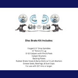 disc brake conversion kit for 1963-1970 Chevy fits-63-70-c-10-5-lug-rotor-2-5-drop-disc-brake-conversion-wheel-kit-dbk6370d-5 MBM