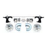 disc brake conversion kit for 1963-1970 Chevy C10 disc brake drum brake fits-63-70-c-10-6-lug-d-s-rotor-stock-height-disc-conversion-wheel-kit-dbk6370lx MBM