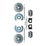 disc brake conversion kit for 1964-1973 Ford Mustang fits-1964-1973-mustang-disc-conversion-kit-w-drilled-slotted-rotors-dbk6473lx MBM