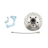 disc brake conversion kit for 1965-1968 Chevy fits-1965-1968-gm-full-size-disc-brake-kit-drilled-slotted-rotors-red-dbk6568lxr MBM