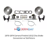 disc brake conversion kit for 1970-1974 Chevy Firebird fits-1970-1974-camaro-firebird-10-12-disc-brake-conversion-w-std-rotors-dbk7074 MBM