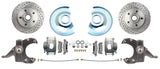 disc brake conversion kit for 1973-1987 Chevy disc brake drum brake fits-73-87-c-10-5-lug-d-s-rotor-2-5-drop-disc-conversion-wheel-kit-dbk7387dlx MBM