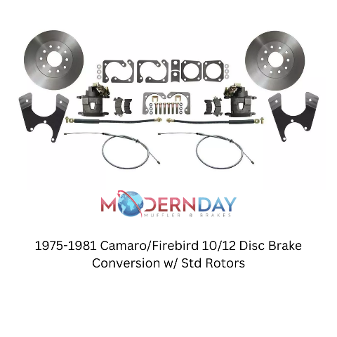 1975-1981 Camaro/Firebird 10/12 Disc Brake Conversion w/ Std Rotors DBK7581