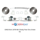 Fits GM10 Bolt 1978-88 G Body Rear Disc Brake Kit DBK7892