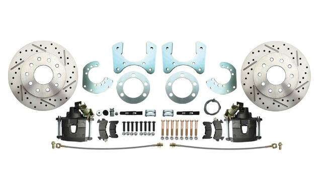 brake caliper for 1957-1974 stainless steel steel disc brake universal fits-1957-1974-mopar-8-3-4-dana-60-rear-disc-brake-slotted-w-e-brake-dbk834lx MBM