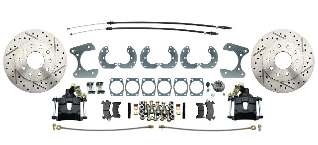 disc brake conversion kit for 1958-1971 Ford Mustang stainless steel steel black aluminum MBM