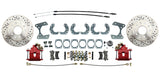 disc brake conversion kit for 1958-1971 Ford Mustang stainless steel steel aluminum disc brake MBM