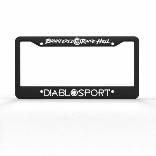 Durable plastic Diablo Sport License Plate Frame-Black DBL-LPF1