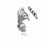 Catalytic Converter with Integrated Exhaust Manifold for HM Grade Federal / EPA Compliant Direct-Fit Manifold Catalytic