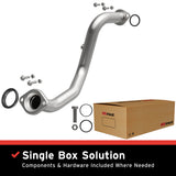 2009-2010 Pontiac Vibe Direct-Fit Front Pipe Kit 107-0084 stainless steel