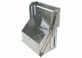1959 Chevrolet 3B; Battery Tray - Custom Drop Down - Stainless stainless steel