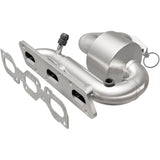 Catalytic Converter with Integrated Exhaust Manifold for HM Grade Federal / EPA Compliant Direct-Fit Manifold Catalytic