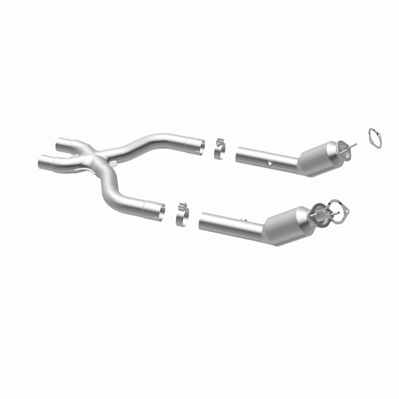 MagnaFlow direct-fit catalytic converter for 2011-2014 Ford Mustang stainless steel 16399