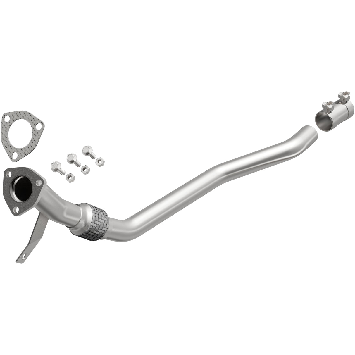 2005-2008 Audi A4 Direct-Fit Front Pipe Kit 107-0259 stainless steel