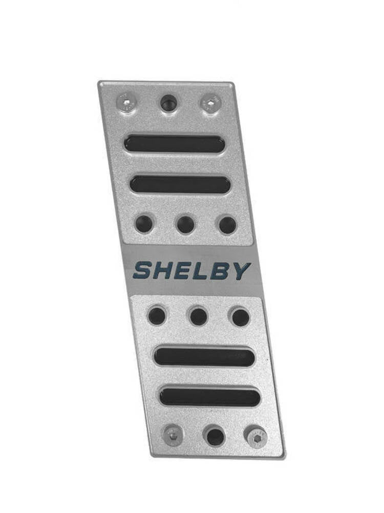 Dead Pedal Cover fits Ford Mustang 2015-2019 - FS3Z-6112020-BL muscle car polished stainless steel aluminum