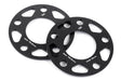 Spacers; 5x120 for 72.6mm CB for 6mm Thick D210-2036 BMW performance black aluminum