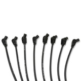 Spark Plug Wire Set Universal 8mm Silicone Spiro Pro 350 ohm/ft Black 76058