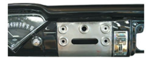 Fits 1959 Chevrolet 3B; Dash Face Repair Panel DFRP559