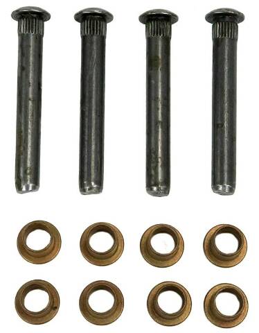Door Hinge Pin and Bushing Kit fits 1960-1972 Ford Customline upper lower DHK600 Shafer's Classic Reproductions