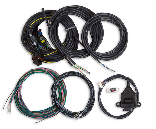Holley EFI Digital Dash I/O Adapter w/Terminated Vehicle Harness - 558-434