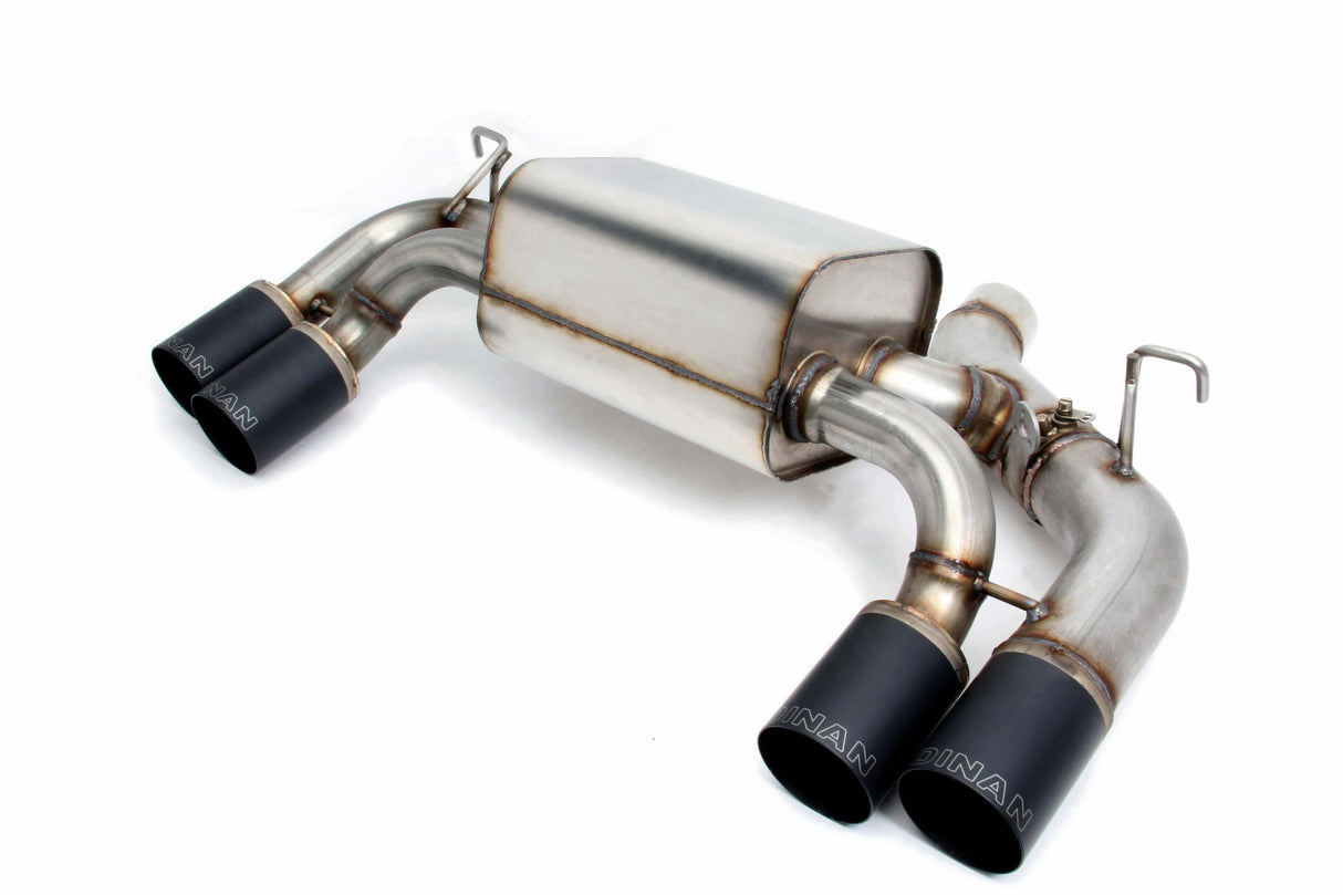 D660-0056-BLK Free Flow Axle-Back Exhaust - 2016-2018 BMW M2 F87 BMW performance black stainless steel