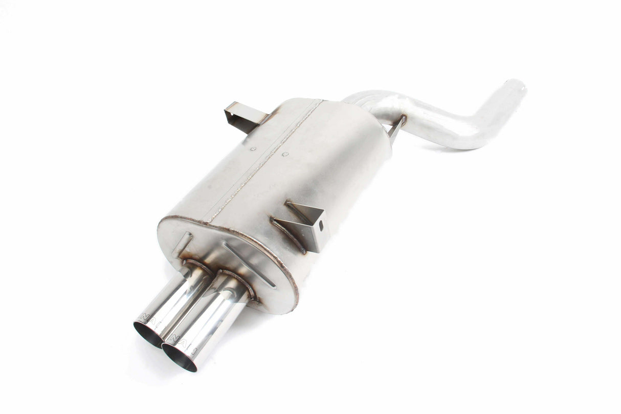D660-4602 Free Flow Axle-Back Exhaust Muffler E46 for BMW 325i/330i BMW performance polished stainless steel