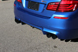 Free Flow Axle-Back Exhaust - 2012-2016 BMW M5 - D660-0044-BLK BMW performance