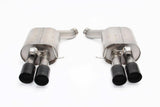 Free Flow Axle-Back Exhaust - 2012-2016 BMW M5 - D660-0044-BLK BMW performance