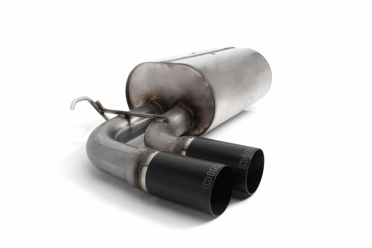 t Dinan Free Flow Axle-Back Exhaust - 2017-2020 BMW 230i - D660-0076-BLK Dinan