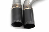 t Dinan Free Flow Axle-Back Exhaust - 2017-2020 BMW 330i/430i - D660-0069-BLK Dinan