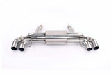 Free Flow Axle-Back Exhaust - 2018-2019 BMW M5 - D660-0079-BLK BMW performance