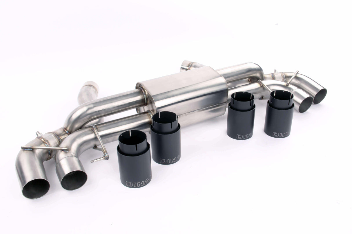 Free Flow Axle-Back Exhaust - 2018-2019 BMW M5 - D660-0079 BMW performance