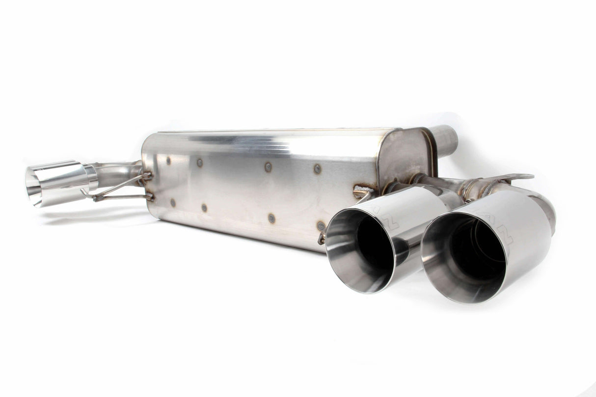 Free Flow Axle-Back Exhaust - 2018-2020 BMW M550i - D660-0075 BMW performance