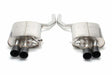 Free Flow Axle-Back Exhaust for 2006-2010 BMW M5 D660-0009A-BLK BMW performance black polished stainless steel