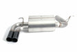 Free Flow Axle-Back Exhaust for 2012-2016 BMW 328i/428i D660-0046-BLK BMW performance black polished stainless steel