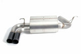 Free Flow Axle-Back Exhaust for 2012-2016 BMW 328i/428i D660-0046-BLK BMW performance black polished stainless steel