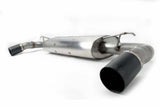 Free Flow Axle-Back Exhaust for 2015-2019 BMW X5M/X6M D660-0054A-BLK BMW performance black polished stainless steel